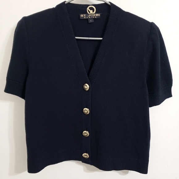 St John Basics button down top - Picture 1 of 4